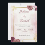 Classic Elegant Wedding Invitation<br><div class="desc">Announce your special day with this classic and elegant wedding invitation written in English. Designed with a timeless layout and refined typography, this invitation is fully customizable to include your names, wedding date, venue, and personal details. Perfect for traditional, modern, or romantic weddings, it offers a beautiful way to invite...</div>