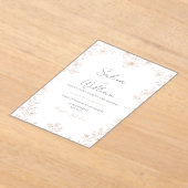 Classic Elegant Wedding Invitation | Timeless  (Poser)