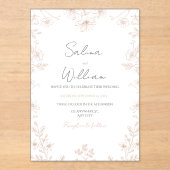 Classic Elegant Wedding Invitation | Timeless  (Recto)