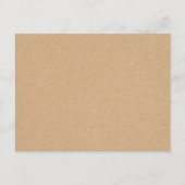 Classic Enregistrer la date Cartes postales en ros (Dos)