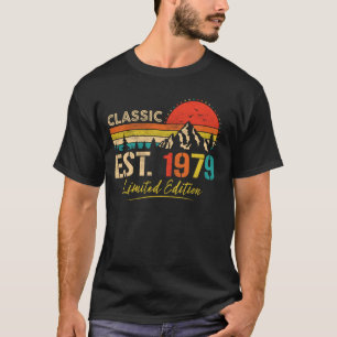 Classic Est 1979 Limited Edition Mannen Vrouwen T-shirt
