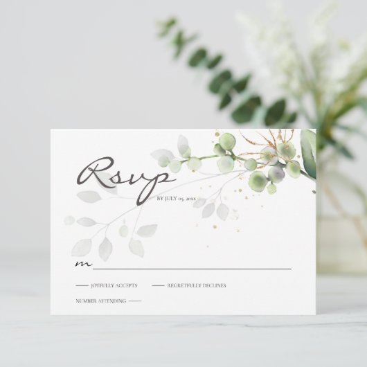 Classic Eucalyptus Green RSVP (Debout devant)