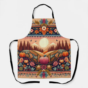 Classic Fair Isle Herfst/Herfst Schort