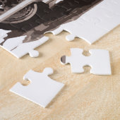 Classic Fat Boy-motorfiets Legpuzzel (Zijkant)