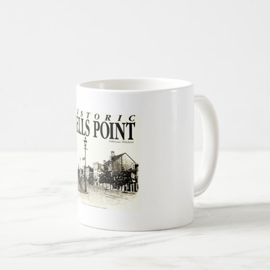 Classic Fells Point Mug (Devant droit)