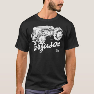 Classic Ferguson TE20 script and illustration Esse T-shirt
