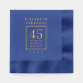 Classic Festive Élégant Anniversaire Retraite (Recto)