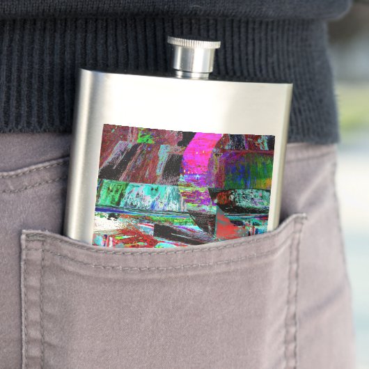 Classic Flask – Neon Pulse Flacon (Voorbeeld)