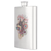 Classic Flask – Urban Loyalty Doberman Pop-Art Flacon (Links)