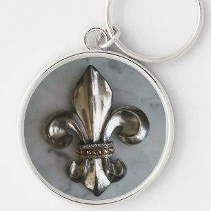 Classic Fleur de lis Sleutelhanger