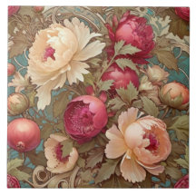 Classic Floral Fruit Decoratieve Keramische Tegel