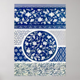 Classic Floral Ornament Print