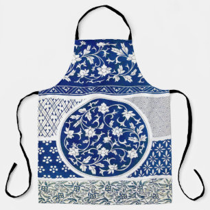 Classic Floral Ornament Print Schort