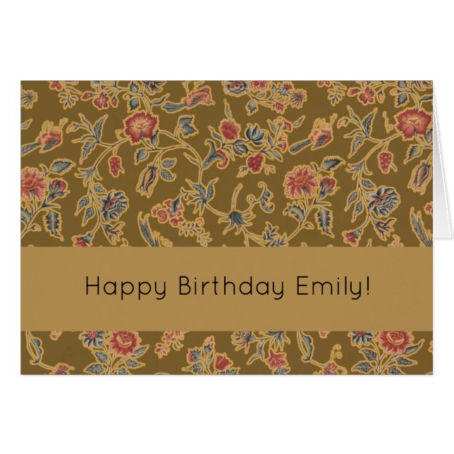 Classic Flower Chintz  zacht bloemontwerp (Voorkant Horizontaal)