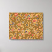 Classic Flower Chintz  zacht bloemontwerp Canvas Afdruk (Voorkant)