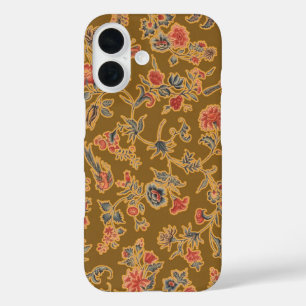 Classic Flower Chintz  zacht bloemontwerp iPhone 16 Hoesje