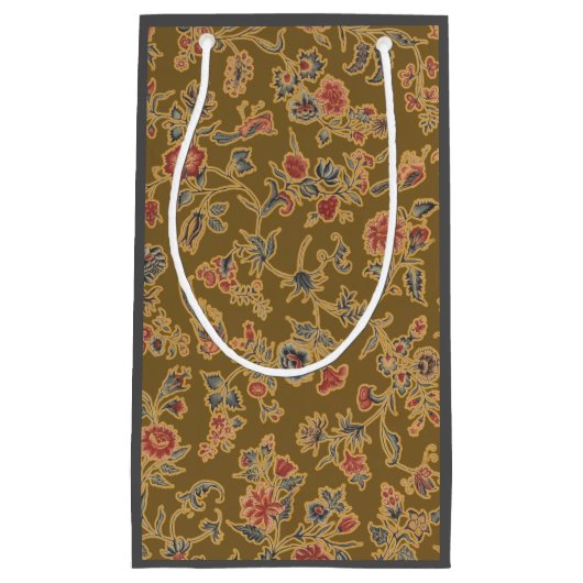 Classic Flower Chintz zacht bloemontwerp Klein Cadeauzakje (Voorkant)