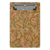 Classic Flower Chintz zacht bloemontwerp Mini Klembord (Voorkant)