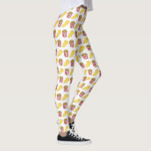 Classic Food Pairing Movie Theater Popcorn Butter Leggings (Rechts)