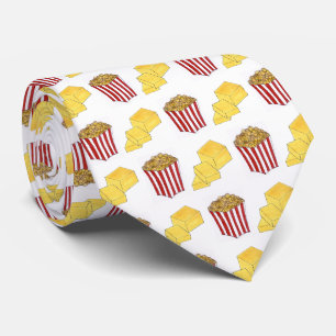 Classic Food Pairing Movie Theater Popcorn Butter Stropdas