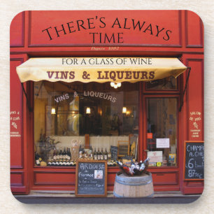 Classic French Liqueur and Wine Shop Onderzetters