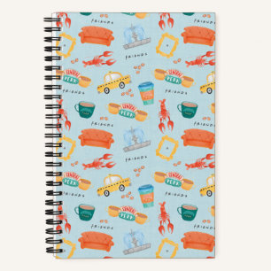 Classic FRIENDS™ Icons Patroon Notitieboek