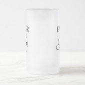 Classic Fully Customizable Wedding Beer Mug (Centre)
