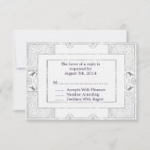  Classic Gatsby Style nieuwe RSVP Manuela (Achterkant)