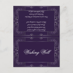 Classic Gatsby Wishing Well Manuela Briefkaart