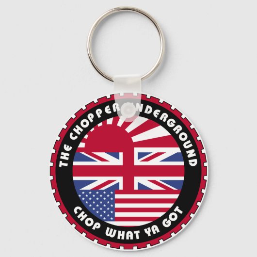 Classic Gear Sleutelhanger (Voorkant)