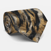 Classic Gifts For Him Tiger Skin Stropdas (Opgerold)