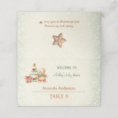 Classic Gingerbread Christmas Baby shower Tent (Buitenkant ongevouwen)