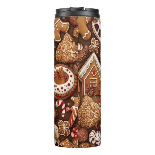 Classic Gingerbread Cookie Spread Thermosbeker (Achterkant)