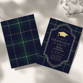 Classic Gingham Graduation Party 2026 Invitation