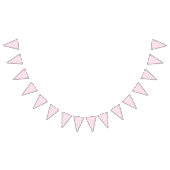 Classic Gingham Light Pink Vlaggetjes (Alle)