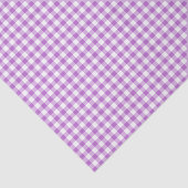 Classic Gingham Orchid Purple Tissuepapier (Detail)