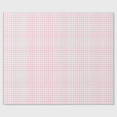 Classic Gingham Pink Cadeaupapier (Vlak)