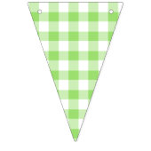 Classic Gingham Spring Green Vlaggetjes (Tweede vlag)