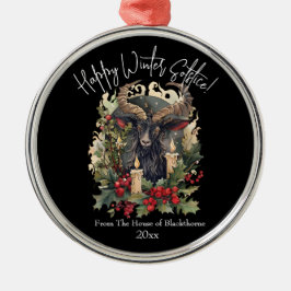 Classic Goat Yule Ornament