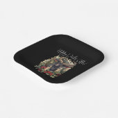 Classic Goat Yule Papieren Bordje (Gebogen)