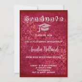 Classic Gold & Magenta  foto Kaart (Voorkant)