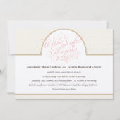 Classic Gold Stripes Faire-part de mariage (Devant)