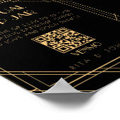 Classic Gold  Tip Uw Bartender Sign Poster (Hoek)