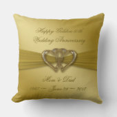 Classic Golden 50th Jubileum Sierkussen (Voorkant)