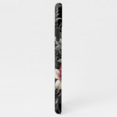 Classic Gothic Roos Fine Art Botanische Schilderku iPhone Hoesje (Rechterkant)
