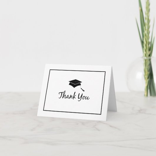 Classic Graduation Merci Cartes (Devant)