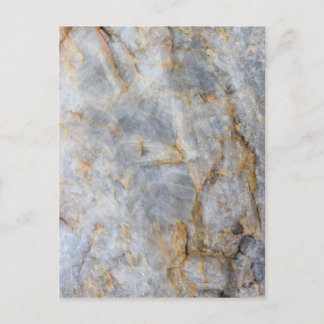 Classic Gray Quartz Crystal Briefkaart