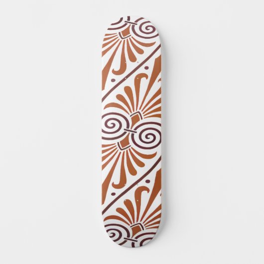Classic Greek Elegance Neutral  Skateboard (Voorkant)