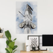 Classic Greek Statue Athena Photo Print – Timeless (Thuiskantoor)