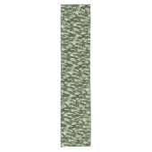 Classic Green Camouflage Korte Tafelloper (Voorkant)